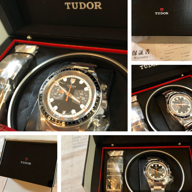 Tudor(チュードル)の水木限定値下げ チューダー TUDOR ヘリテージ クロノ 70330N 新品 メンズの時計(腕時計(アナログ))の商品写真