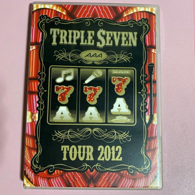 AAA(トリプルエー)のAAA　TOUR　2012　-777-　TRIPLE　SEVEN DVD エンタメ/ホビーのDVD/ブルーレイ(ミュージック)の商品写真