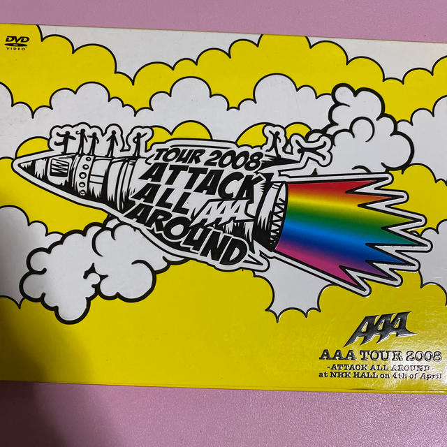 AAA(トリプルエー)のAAA　TOUR　2008-ATTACK　ALL　AROUND-at　NHK　H エンタメ/ホビーのDVD/ブルーレイ(ミュージック)の商品写真