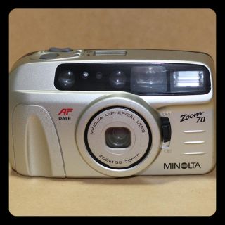 コニカミノルタ(KONICA MINOLTA)のMINOLTA zoom70(フィルムカメラ)