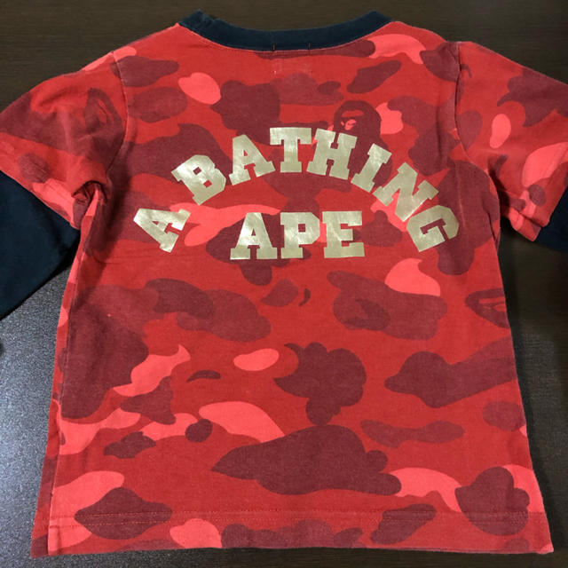 A BATHING APE(アベイシングエイプ)のbape kids 90/100 シャークロンT パンツ エイプ ベイプキッズ キッズ/ベビー/マタニティのキッズ服男の子用(90cm~)(その他)の商品写真