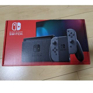 ニンテンドースイッチ(Nintendo Switch)の新型 Nintendo Switch 中古 グレー(家庭用ゲーム機本体)