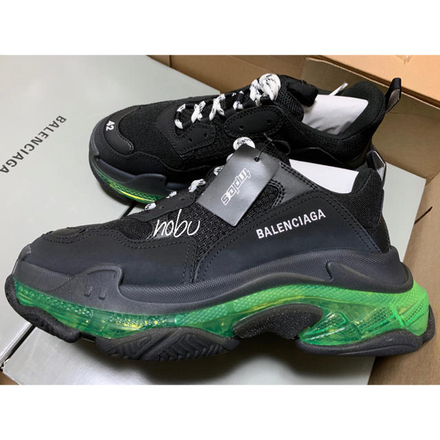 新品【 Balenciaga Triple-S 】トリプルS クリアソール