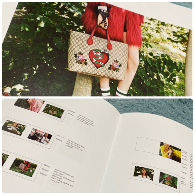 Gucci(グッチ)のGUCCI gift catalog エンタメ/ホビーの本(ファッション/美容)の商品写真