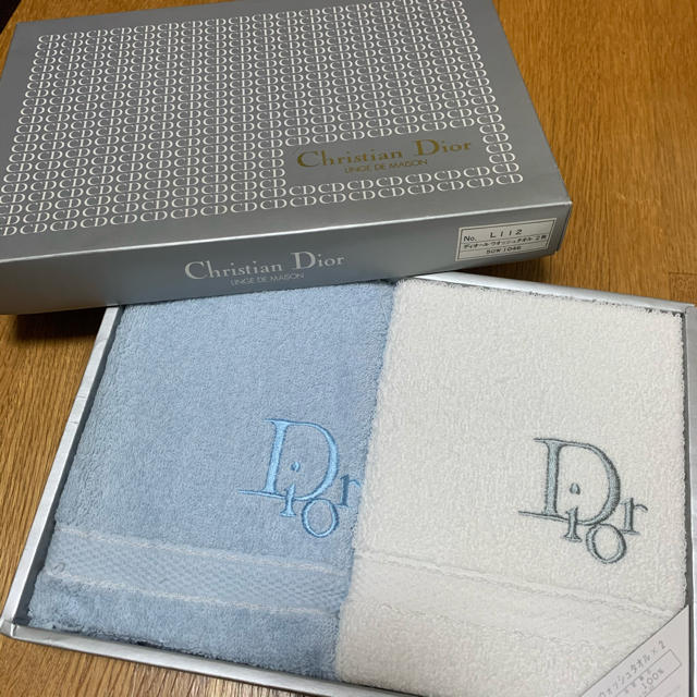 Dior(ディオール)のDiorウォッシュタオルセット レディースのファッション小物(ハンカチ)の商品写真