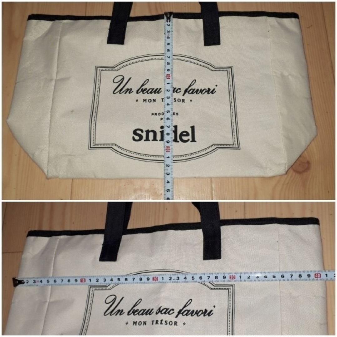 SNIDEL(スナイデル)のsnidel♡ シンプルなホワイト色トートバッグ♡ レディースのバッグ(トートバッグ)の商品写真