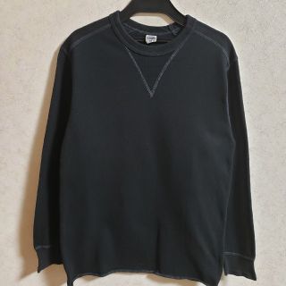 フェローズ(PHERROW'S)のフェローズPherrows　ロングTシャツ　スウェット　ブラック　Vガゼット
(シャツ)