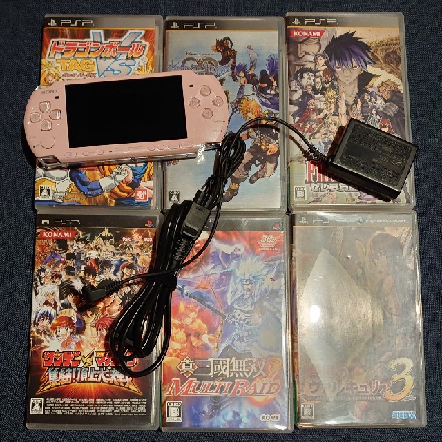 PSP 3000  ソフト６本　セット