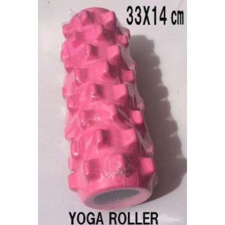 新品未使用フォームローラーYOGAヨガストレッチローラーピンク(ヨガ)