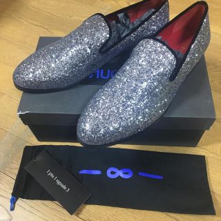 1PIU1UGUALE3 グリッタースリッポン 181美品 JIMMY CHOO