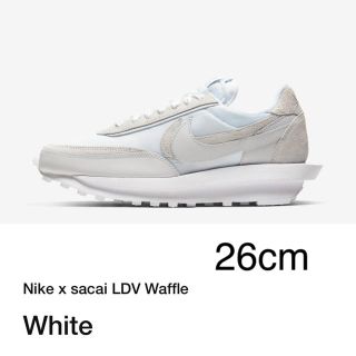 ナイキ(NIKE)のNike×sacai LDVwaffle 26cm(スニーカー)