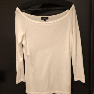 セオリー(theory)の美品！セオリー  カットソー オフショルダー(カットソー(長袖/七分))