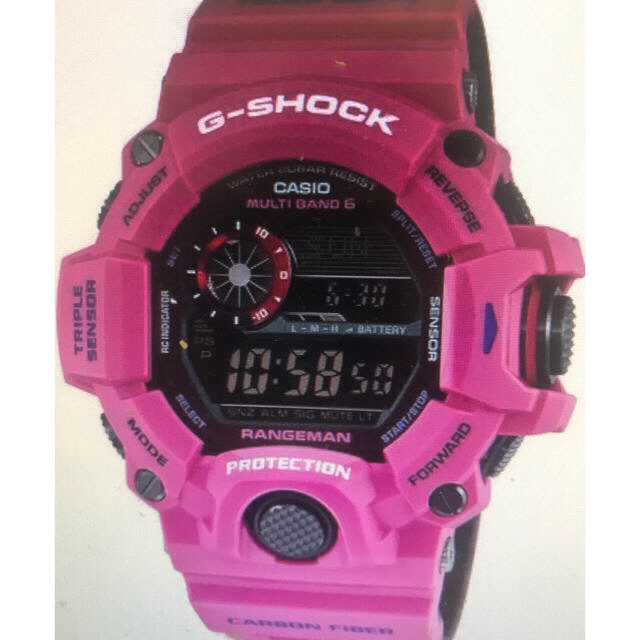 G-SHOCKレンジマン サンライズパープルGW-9400srj-4jf