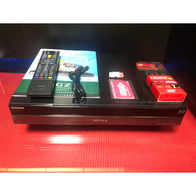 柔らかい 東芝 REGZA DBR-Z160 ブルーレイレコーダー 美品