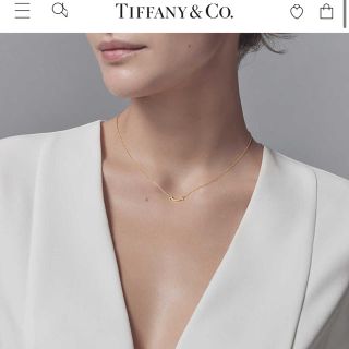 ティファニー(Tiffany & Co.)のティファニー　　Tスマイル　　ネックレス(ネックレス)