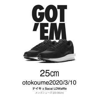 NIKE - Nike × sacai LDV waffle ナイキ サカイ 最安値相談可の通販 by ...