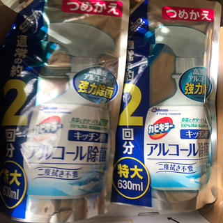 ジョンソン(Johnson's)のカビキラー  特大630ml 2つ(アルコールグッズ)