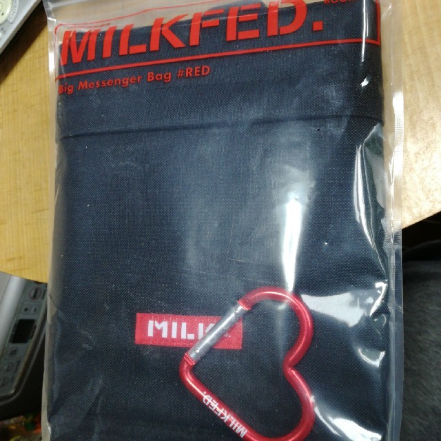 MILKFED.(ミルクフェド)の値下げ可能❗ミルクフェドメッセンジャーバッグRED赤 レディースのバッグ(メッセンジャーバッグ)の商品写真