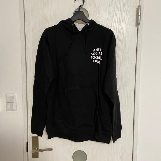 ANTI(アンチ)のANTI SOCIAL SOCIAL CLUB パーカー　黒 メンズのトップス(パーカー)の商品写真