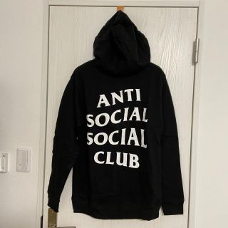 アンチ(ANTI)のANTI SOCIAL SOCIAL CLUB パーカー　黒(パーカー)