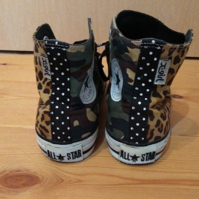 X-girl(エックスガール)のx-girl＆コンバースコラボスニーカー★エックスガール(24.5cm) レディースの靴/シューズ(スニーカー)の商品写真