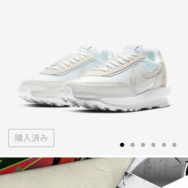 sacai(サカイ)のNike x sacai LDV Waffle WHITE x WHITE メンズの靴/シューズ(スニーカー)の商品写真