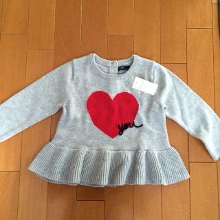 ベビーギャップ(babyGAP)のペプラムニット90(ニット)