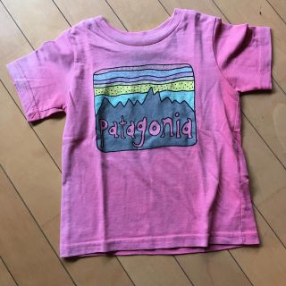 パタゴニア(patagonia)のパタゴニアTシャツ100 ピンク(Tシャツ/カットソー)