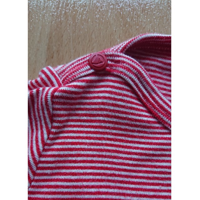 PETIT BATEAU(プチバトー)のプチバトー ミラレ 長袖Tシャツ 18m キッズ/ベビー/マタニティのベビー服(~85cm)(Ｔシャツ)の商品写真