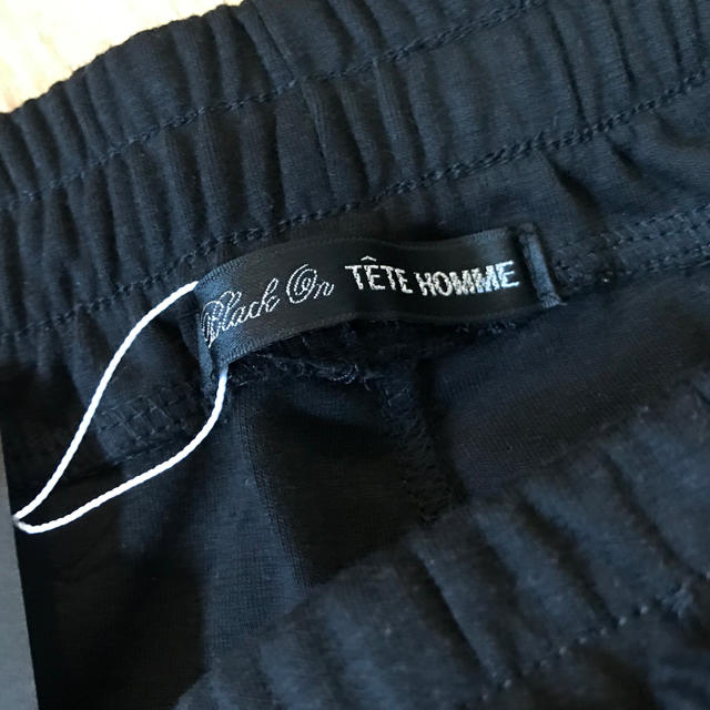 TETE HOMME(テットオム)の【送料込み】TETE HOMME (テットオム) スウェットパンツ L 黒 メンズのパンツ(その他)の商品写真