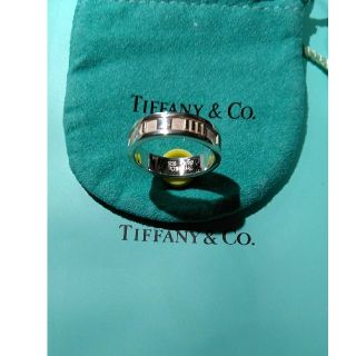 ティファニー(Tiffany & Co.)の新品同様　こよさん専用　ティファニーアトラスリング１８号(リング(指輪))