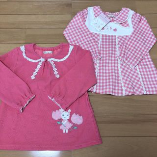 クーラクール(coeur a coeur)の新品未使用❤クーラクール 春物 セット レッド 95(Tシャツ/カットソー)