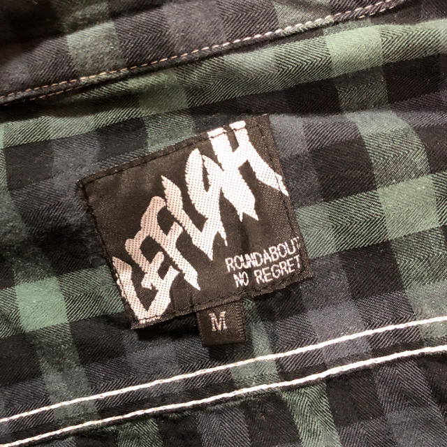 レフラー leflah  チェックシャツ メンズのトップス(Tシャツ/カットソー(半袖/袖なし))の商品写真