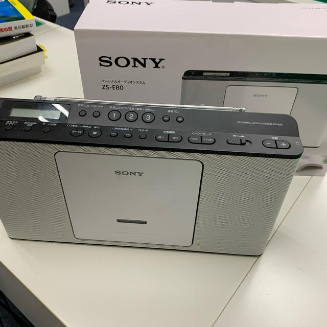 SONY CDラジオ ZS-E80