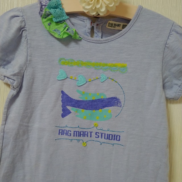 RAG MART(ラグマート)のラグマート Tシャツ 120センチ キッズ/ベビー/マタニティのキッズ服女の子用(90cm~)(Tシャツ/カットソー)の商品写真