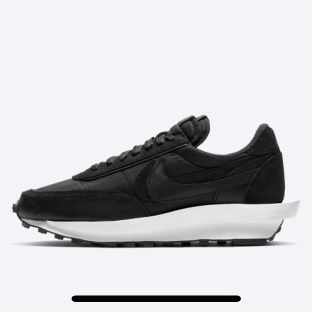 【人気】NIKE × SACAI LDV WAFFLE  黒 27