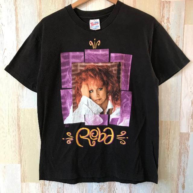 メンズヴィンテージ　Reda ツアーTシャツ　黒　USA製　両面プリント　90年代