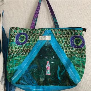 モニコト(monikoto)のモニコト　monikoto マリア柄　トートバッグ(トートバッグ)