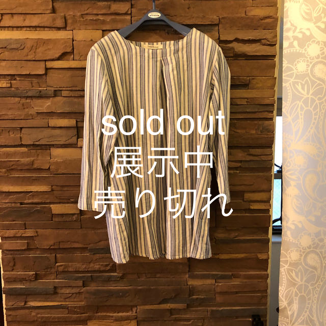 チュニック  sold out。