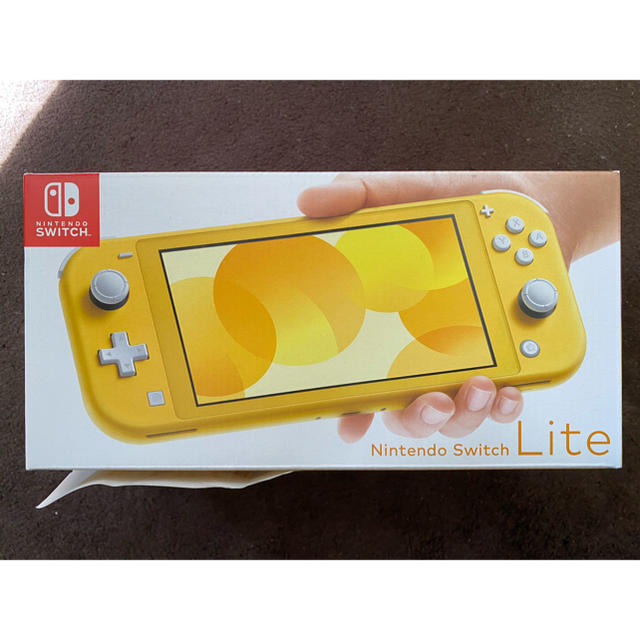 ゲームソフトゲーム機本体保証書付き Nintendo Switch Lite イエロー