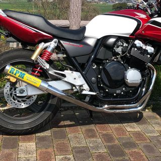 cb400sf spec III RPM管マフラー今月限りです。