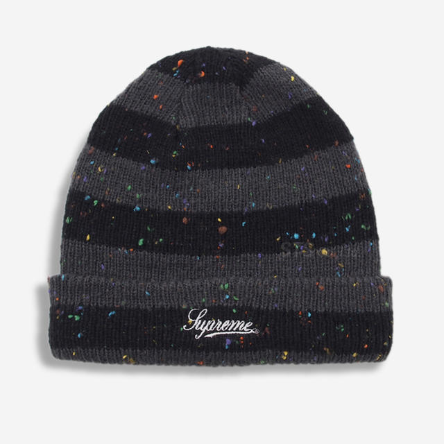 Supreme - Stripe Speckle Beanie 野村周平着用 オリジナル 8772円