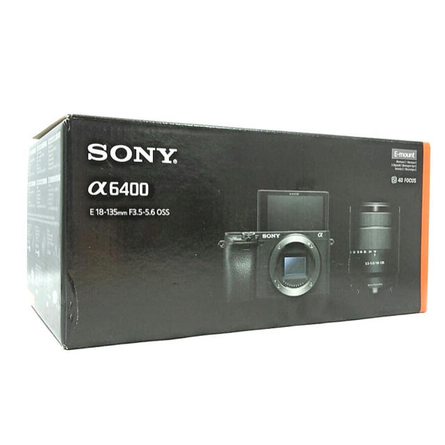 独特の上品 SONY 未使用 - SONY α6400 ブラック 高倍率ズームレンズ