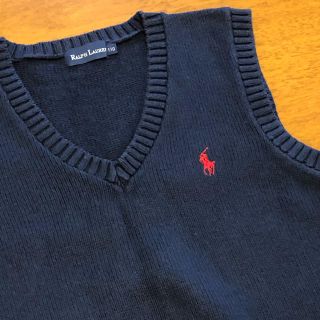 ラルフローレン(Ralph Lauren)の美品✨ラルフローレン　ベスト紺(ベスト/ジレ)