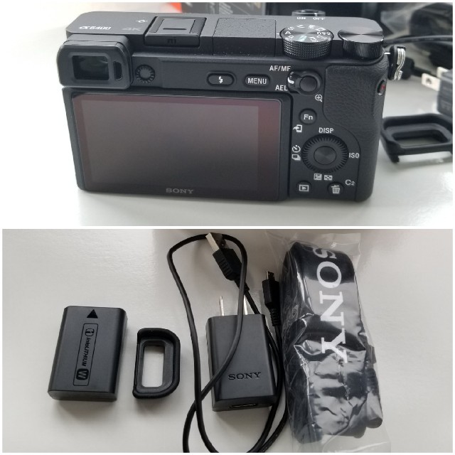 極美品 α6400 ボディ 本体 ブラック SONY ミラーレス 一眼 ソニー