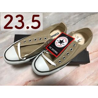 コンバース(CONVERSE)のコンバース キャンバス オールスター OX ベージュ ローカット(スニーカー)