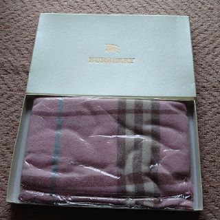 バーバリー(BURBERRY)のバーバリー マフラー ピンクチェック(マフラー/ショール)