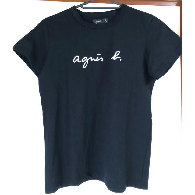 《値下げ‼︎》agnes b  アニエスベー　半袖Tシャツ　ブラック