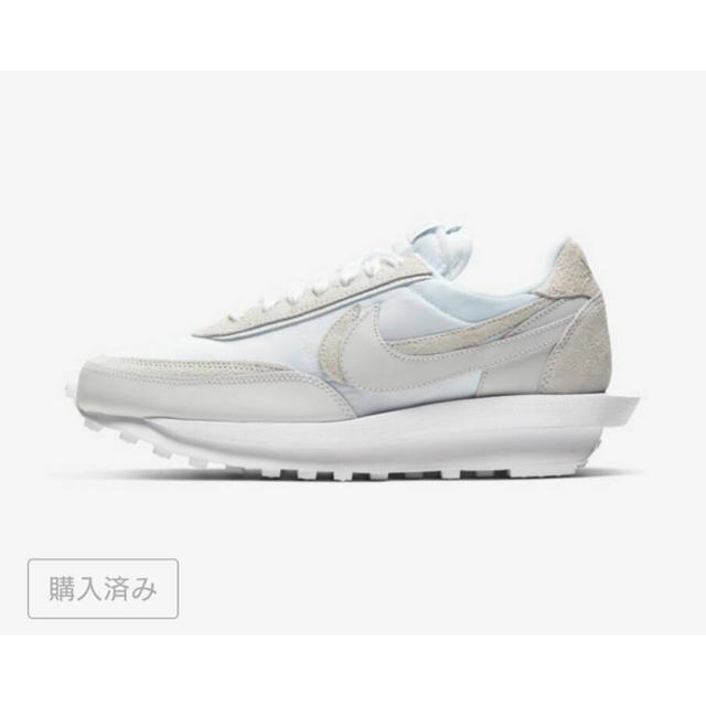 NIKE x sacai LD waffle White　白　28.5靴/シューズ