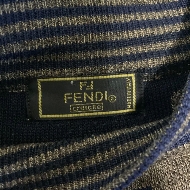 FENDI(フェンディ)のFENDI 薄手ニット vintage品 メンズのトップス(ニット/セーター)の商品写真